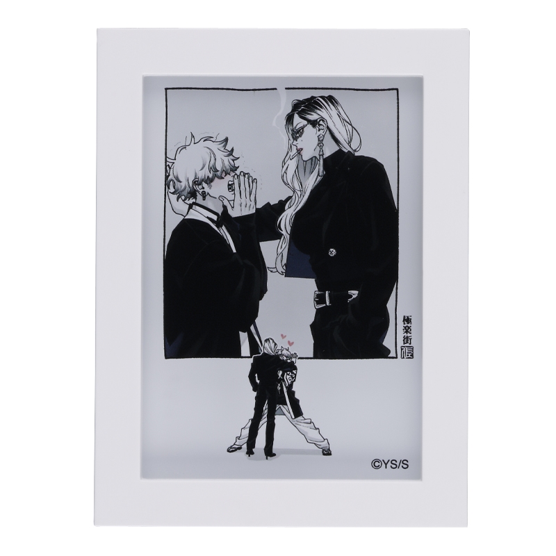 『極楽街』アクリルフレームマグネット タオと辰臣2 BE3