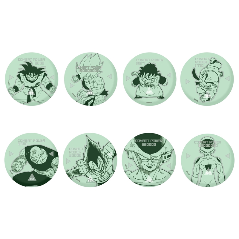 『ＤＲＡＧＯＮ　ＢＡＬＬ』戦闘力缶バッジコレクション第１弾　（全８種／ランダム１種入り）　ＢＥ４