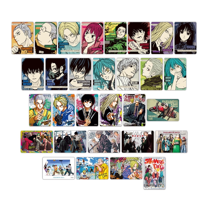 『ＳＡＫＡＭＯＴＯ　ＤＡＹＳ』マグネットステッカーコレクション　第１弾　（全３０種／ランダム２種入り）　ＢＥ４−ＪＦ