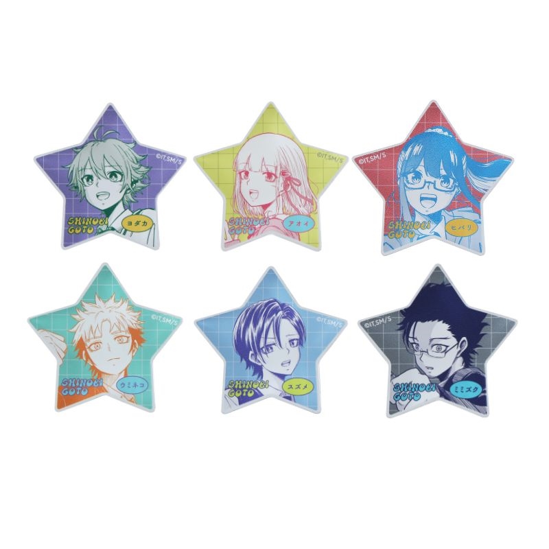 『しのびごと』アクリルスターブロックコレクション　第１弾　（全６種／ランダム１種入り）　ＢＥ４