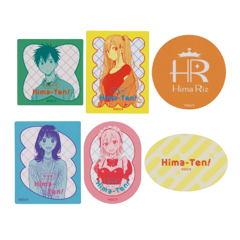 『ひまてん！』ステッカー６枚セット　ＢＥ４