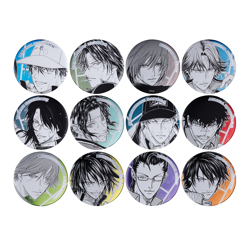 『新テニスの王子様』デコレクション缶バッジ 第2弾 (全12種/ランダム1種入り) BE4−JF