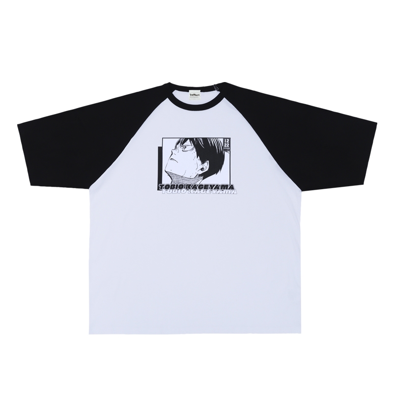 『ハイキュー!!』ラグランTシャツ “HEROES” 影山飛雄 BE4