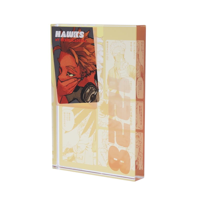 『僕のヒーローアカデミア』アクリルブロック　“ＨＥＲＯＥＳ”　ホークス　ＢＥ４