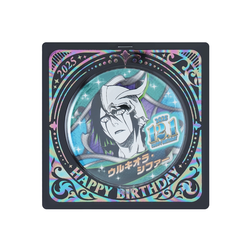『ＢＬＥＡＣＨ』バースデイ缶バッジ　ウルキオラ・シファー　ＢＥ４
