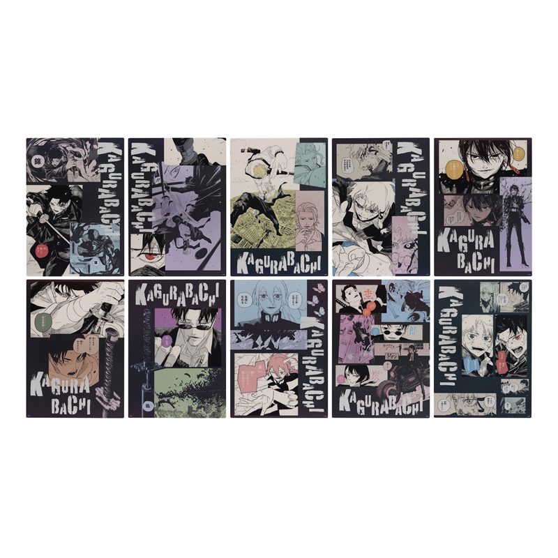 『カグラバチ』クリアポスターコレクション　第１弾　（全１０種／ランダム１種入り）　ＢＥ４