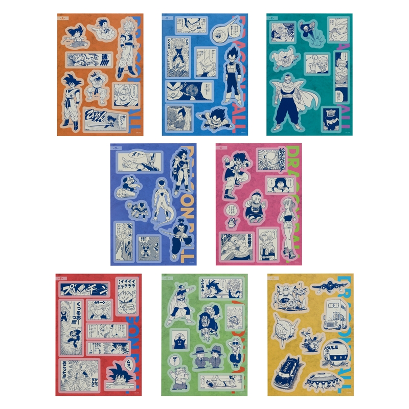 『ＤＲＡＧＯＮ　ＢＡＬＬ』シールシートコレクション　第１弾　（全８種／ランダム１種入り）　ＢＥ４