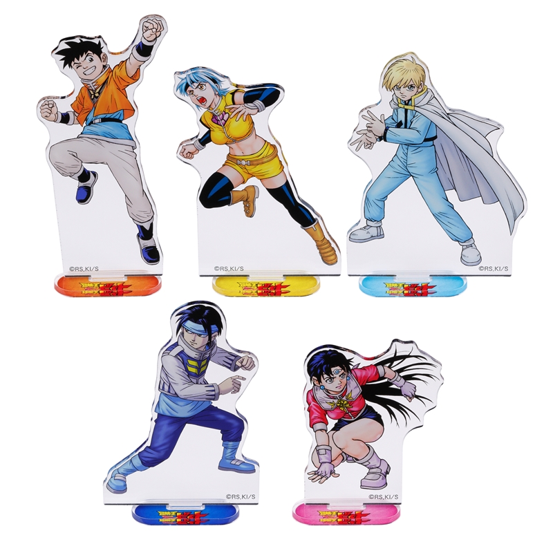 『冒険王ビィト』アクリルフィギュア５種セット　ＢＥ３