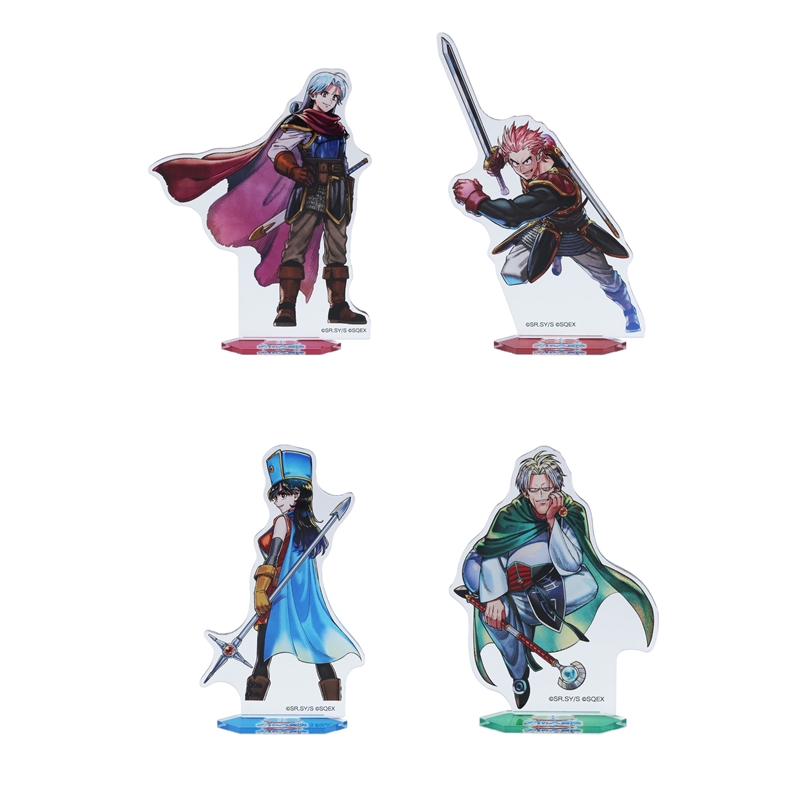 『ドラゴンクエスト　ダイの大冒険　勇者アバンと獄炎の魔王』アクリルフィギュア４種セット　ＢＥ３