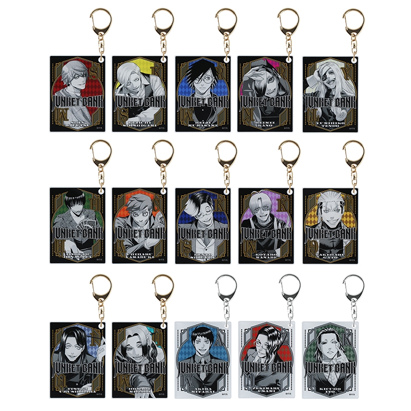 『ジャンケットバンク』トランプ風アクリルキーホルダーコレクション　第１弾　（全１５種／ランダム１種入り）　ＢＥ４−ＪＳ