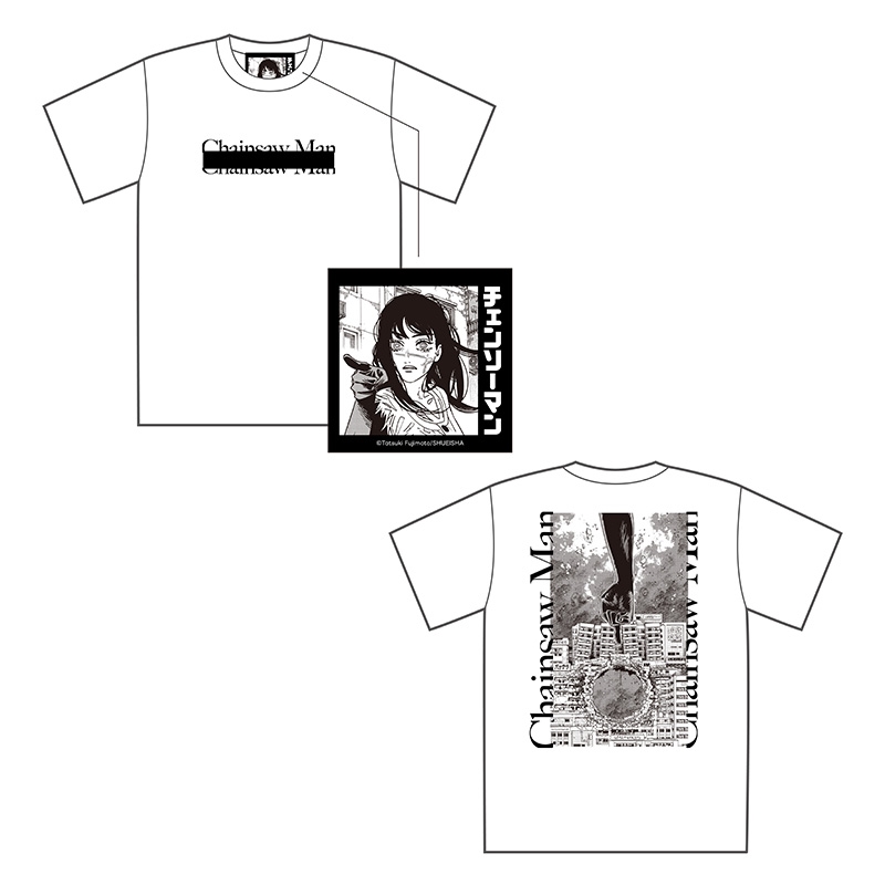 『チェンソーマン』Tシャツ Mサイズ BE4−JF