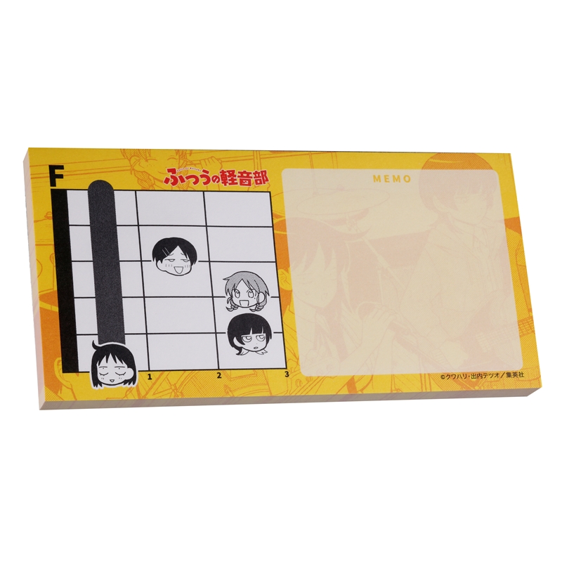 『ふつうの軽音部』ギターコード風付箋 BE4−JF