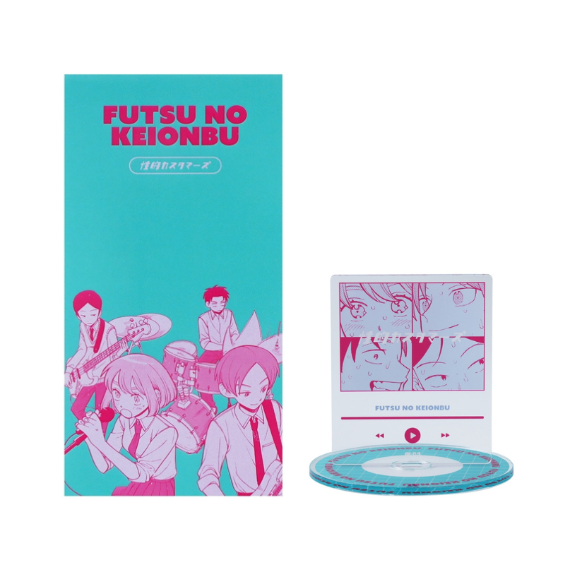 『ふつうの軽音部』シングルＣＤ風アクリルスタンド　性的カスタマーズ　ＢＥ３