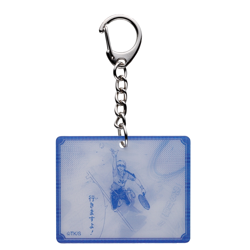 『新テニスの王子様』レンチキュラーアクリルキーホルダー　越前リョーマ　ＢＥ４−ＪＳ