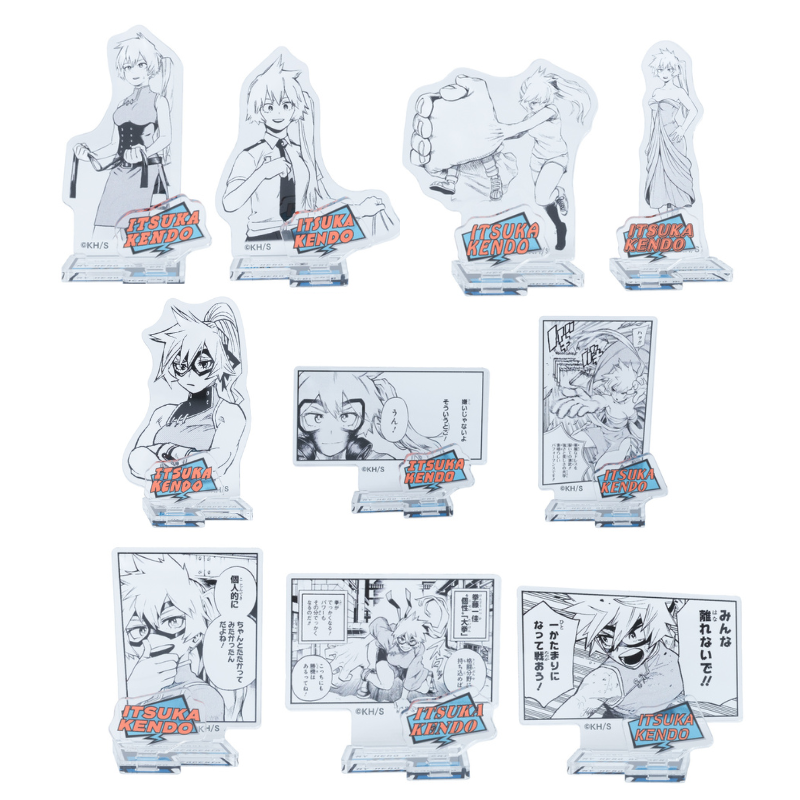 ＪＣＳ限定　『僕のヒーローアカデミア』アクリルフィギュアコレクション“ＨＥＲＯＥＳ”　拳藤一佳　全種セット　（全１０種入り）　ＢＥ３