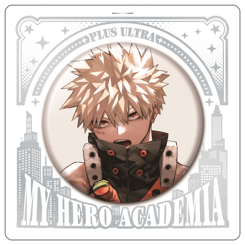 『僕のヒーローアカデミア』缶バッジ　爆豪勝己　ＢＥ３