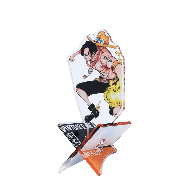 『ＯＮＥ　ＰＩＥＣＥ』バースデイアクリル“Ｘ”フィギュア−ｗｉｔｈ−　ポートガス・Ｄ・エース　ＢＦ１