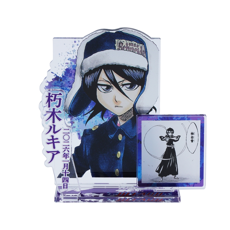 『ＢＬＥＡＣＨ』バースデイ名場面ジオラマフィギュア−ｋｉｒａｔ☆−　（箔入りアクリル）　朽木ルキア　ＢＦ１