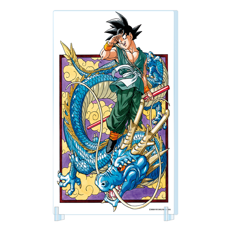 ＪＣＳ限定　『ＤＲＡＧＯＮ　ＢＡＬＬ』箔入りアクリルアート　孫悟空　ＢＥ４