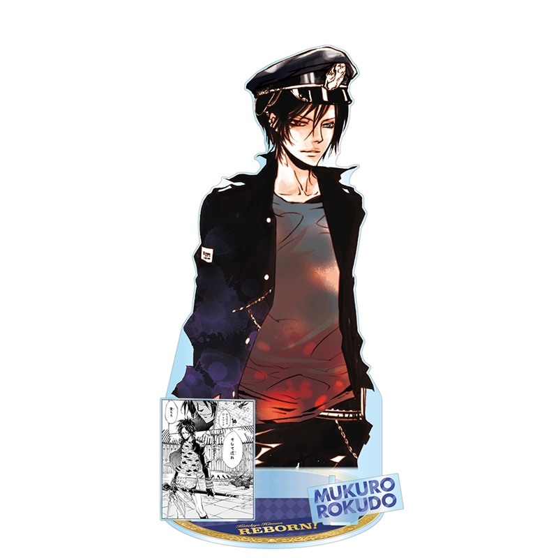 ＪＣＳ限定　『家庭教師ヒットマンＲＥＢＯＲＮ！』アクリルＧＩＧＡフィギュア　六道骸　ＢＥ４