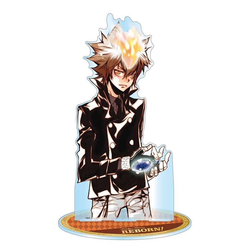 ＪＣＳ限定　『家庭教師ヒットマンＲＥＢＯＲＮ！』アクリルＭＥＧＡフィギュア　沢田綱吉　ＢＥ４