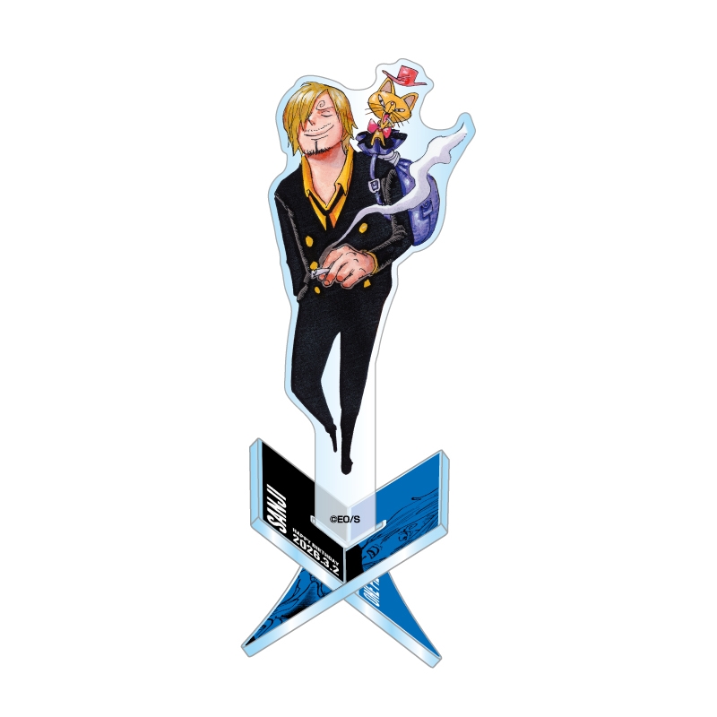 『ＯＮＥ　ＰＩＥＣＥ』バースデイアクリル“Ｘ”フィギュア−ｗｉｔｈ−　サンジ　ＢＦ１
