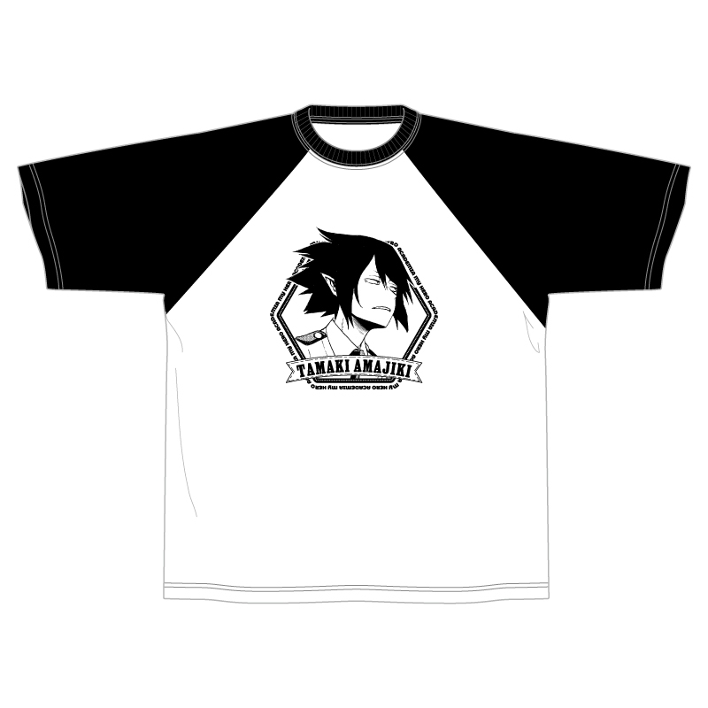 『僕のヒーローアカデミア』ラグランTシャツ “HEROES” 天喰環 BF1