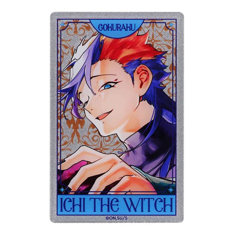 『魔男のイチ』メタリックアクリルカード　ゴクラク　ＢＦ２