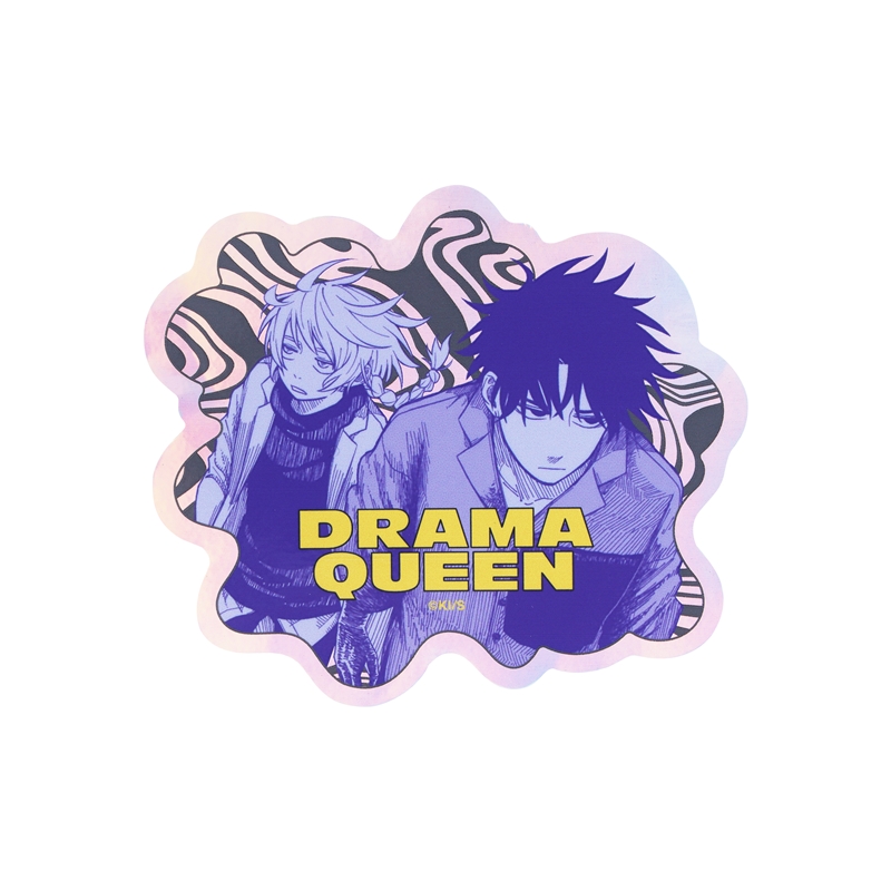 『ドラマクイン』オーロラシャインステッカー（１００×１００ｍｍ以内変形サイズ）　ＢＦ１−ＪＮＰＧ