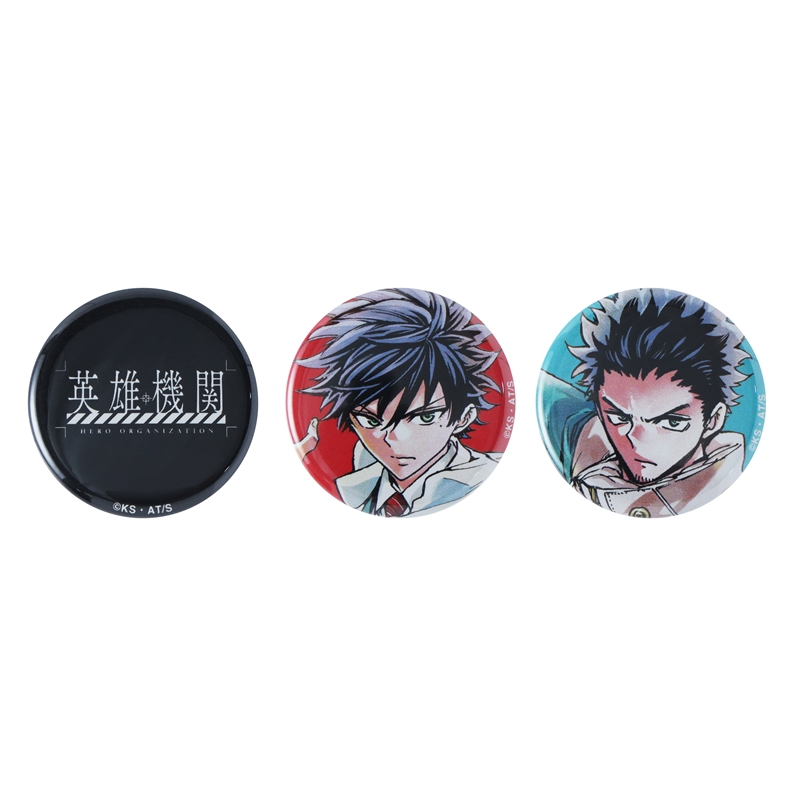 『英雄機関』ｍｉｎｉ缶バッジ３個セット　ＢＦ１−ＪＮＰＧ