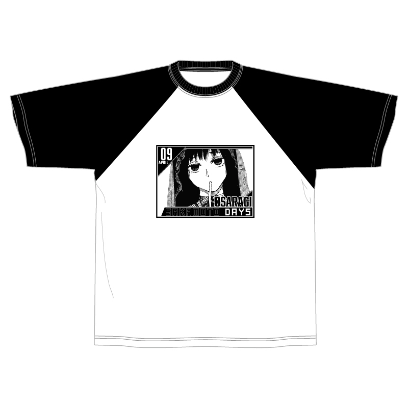 『SAKAMOTO DAYS』ラグランTシャツ “HEROES” 大佛 BF2