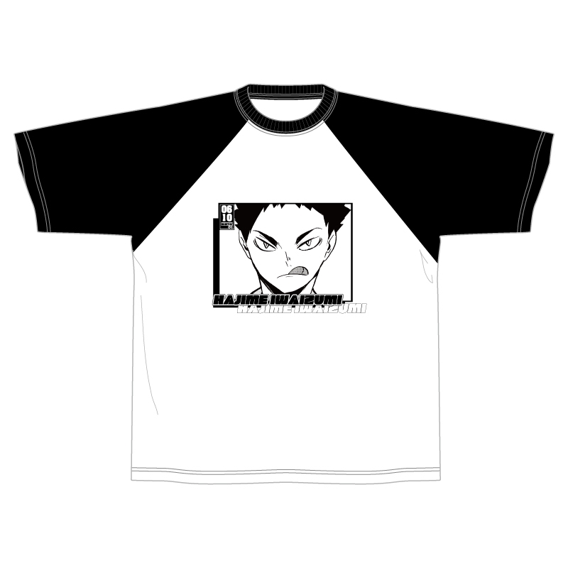 『ハイキュー！！』ラグランＴシャツ　“ＨＥＲＯＥＳ”　岩泉一　ＢＦ２