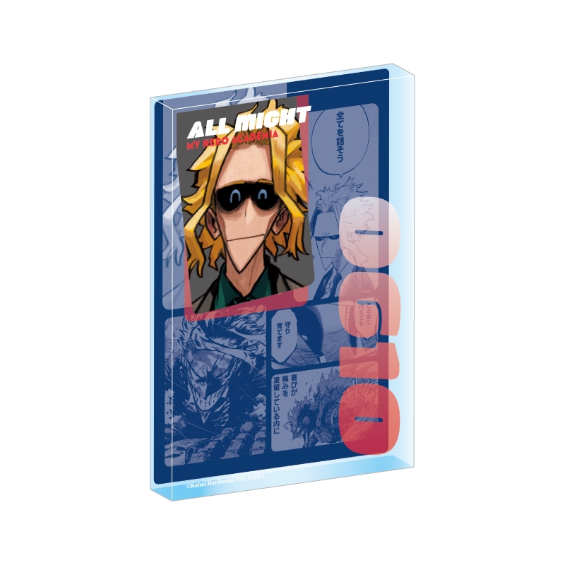 『僕のヒーローアカデミア』アクリルブロック　“ＨＥＲＯＥＳ”　オールマイト　ＢＦ２