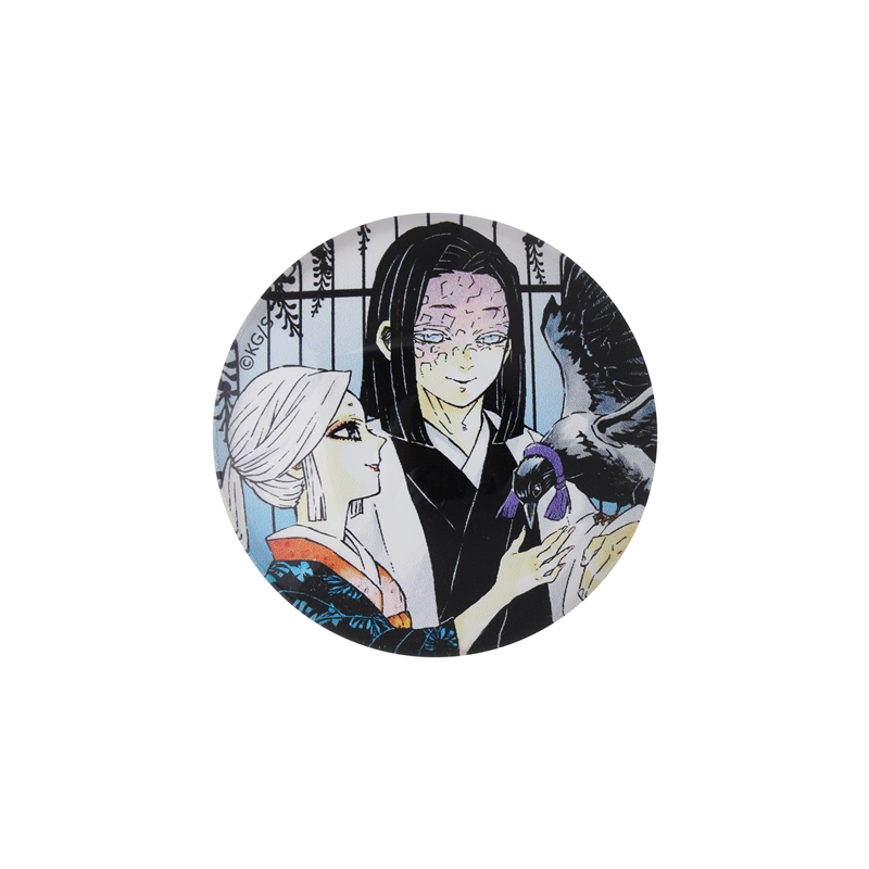 『鬼滅の刃』ガラスマグネット　産屋敷耀哉＆産屋敷あまね（ジャンプコミックス１６巻カバーイラスト）　ＢＦ２